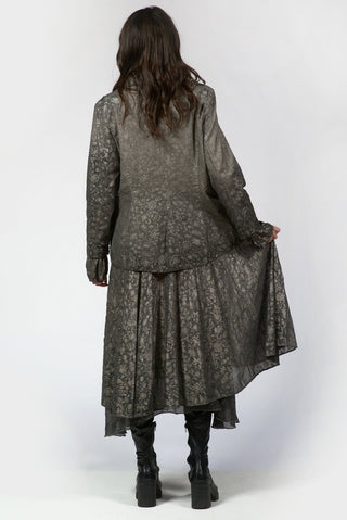 Laminated Blazer Dress - Baci Fashion