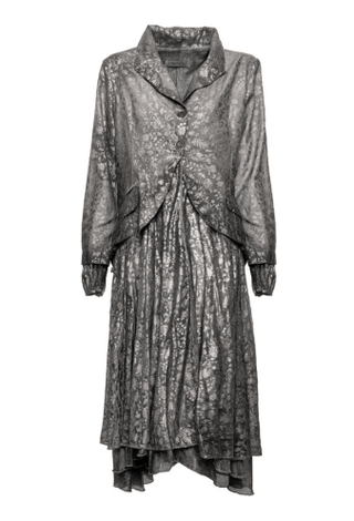 Laminated Blazer Dress - Baci Fashion