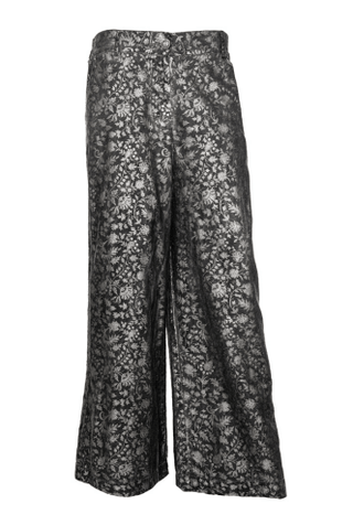 Laminated Palazzo Pants - Baci Fashion