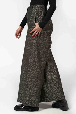 Laminated Palazzo Pants - Baci Fashion