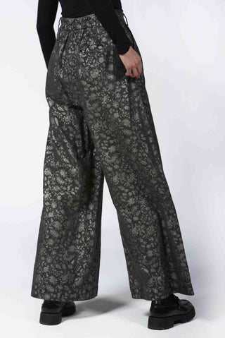 Laminated Palazzo Pants - Baci Fashion