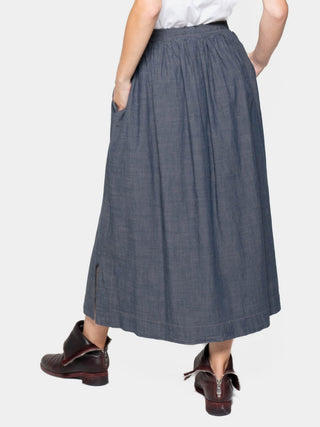 Layered Hem Midi Skirt - Baci Fashion