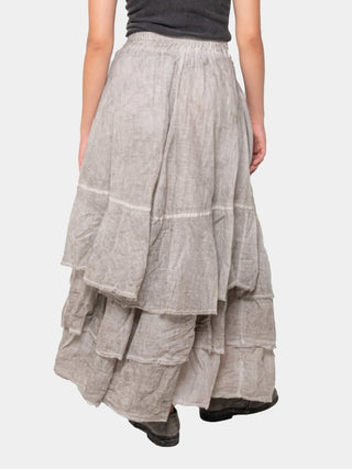 Layered Ruffle Midi Skirt - Baci Fashion