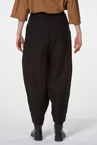 Linen Pants with Front Slit - Baci Fashion