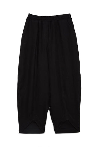 Linen Pants with Front Slit - Baci Fashion