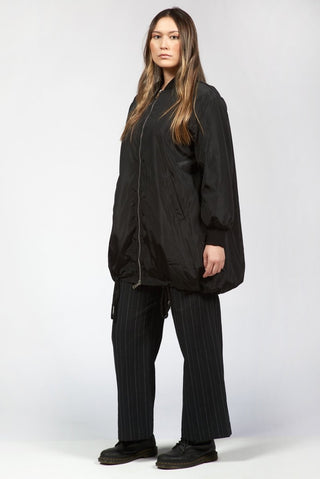 Long Bomber Jacket - Baci Fashion