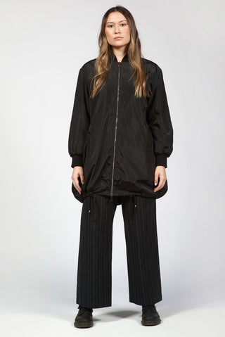 Long Bomber Jacket - Baci Fashion