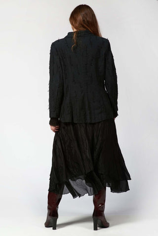 Long - Pile Needled Blazer Dress - Baci Fashion