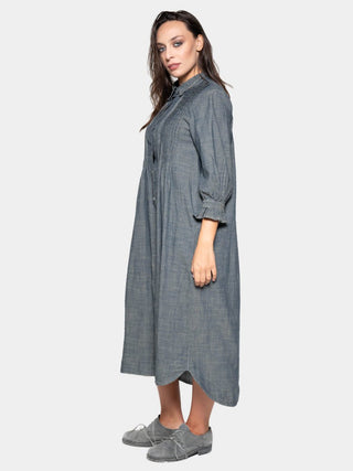 Long Sleeve Button Up Shirt Dress - Baci Fashion