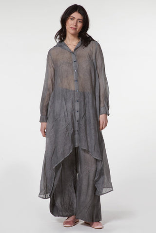 Long Tunic with Shorter Front Hem - Baci Fashion