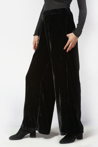 Long Velvet Pants - Baci Fashion