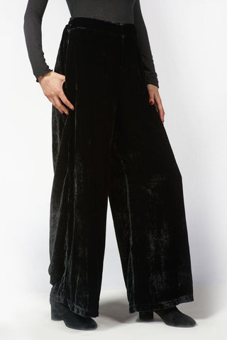 Long Velvet Pants - Baci Fashion