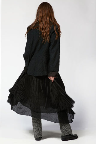 Needled Diamond Jacket - Baci Fashion