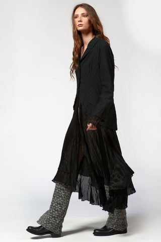 Needled Diamond Jacket - Baci Fashion