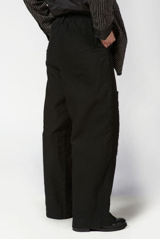 Needled Diamond Pocket Pants - Baci Fashion