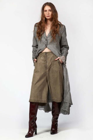 Needled Striped Blazer Dress - Baci Fashion