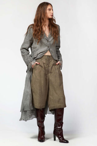 Needled Striped Blazer Dress - Baci Fashion