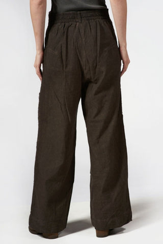 Needled Striped Pocket Pants - Baci Fashion