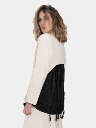 Open Back Jacket - Baci Fashion