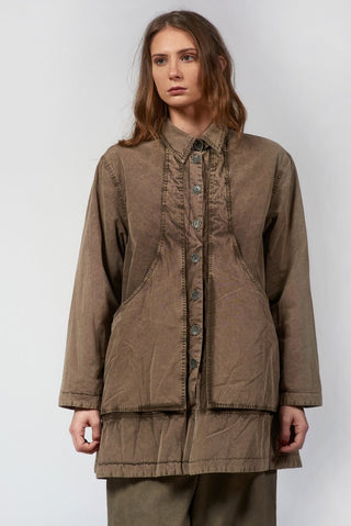 Padded Jacket with Front Pockets - Baci Fashion