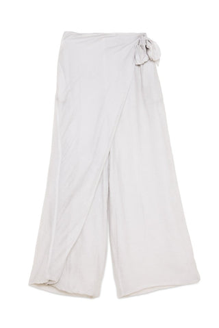 Pants with Asymmetric Front Panel - Baci Fashion