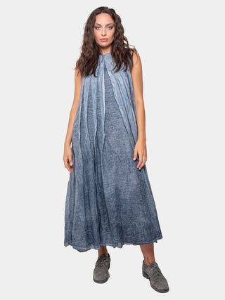 Pleated Tank Dress - Baci Fashion