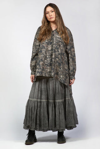 Printed Oversized Shirt - Baci Fashion