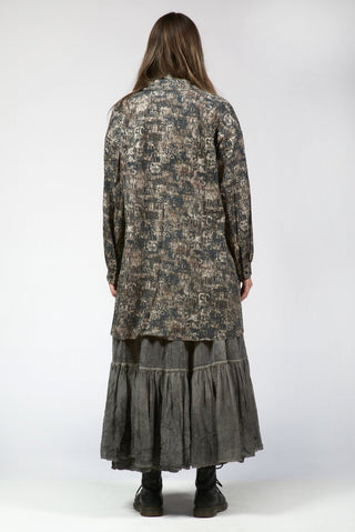 Printed Oversized Shirt - Baci Fashion