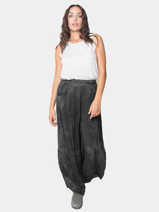 Raw Edge Wide Trousers - Baci Fashion