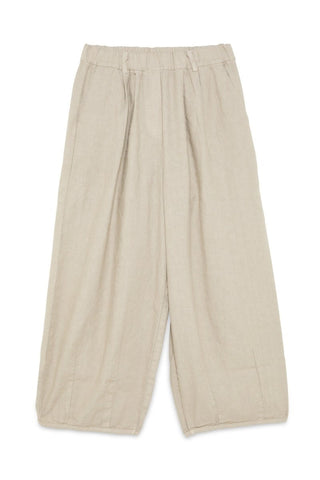 Relaxed Cotton Linen Blend Pants - Baci Fashion