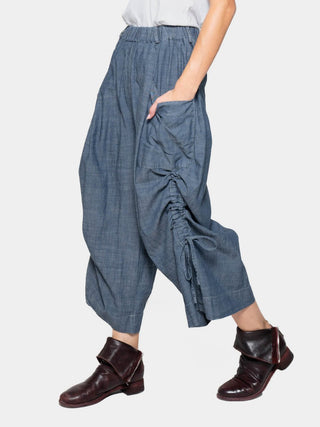 Ruched Leg Cargo Pants - Baci Fashion