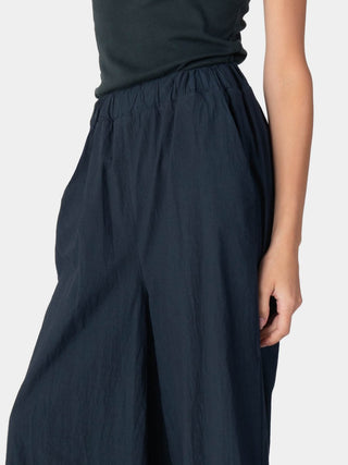 Ruffled Hem Organic Cotton Culotte - Baci Fashion