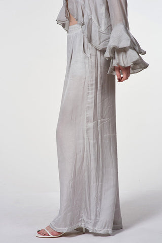 Satin palazzo Pants - Baci Fashion