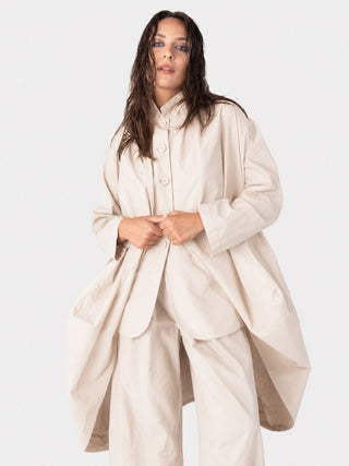 Shawl Collar Cotton Cardigan - Baci Fashion