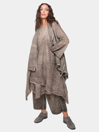 Shawl Collar Wrap Top - Baci Fashion