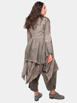 Shawl Collar Wrap Top - Baci Fashion