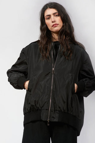 Short Bomber Jacket - Baci Fashion
