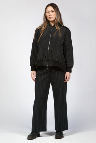 Short Bomber Jacket - Baci Fashion