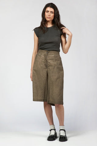 Short Sleeve Ribbed Top - Baci Fashion