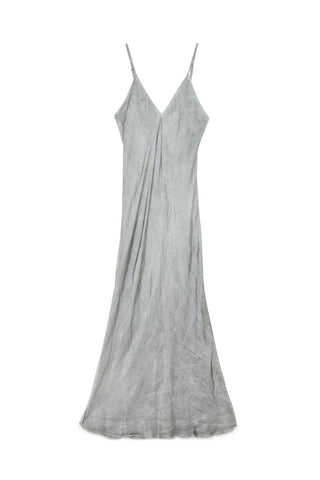 Silky Long Dress with Strings - Baci Fashion