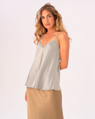 Silky V - Neck Camisole - Baci Fashion