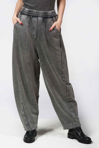 Slanted Seams Pants - Baci Fashion