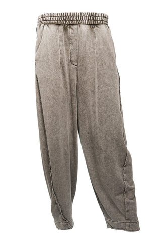 Slanted Seams Pants - Baci Fashion