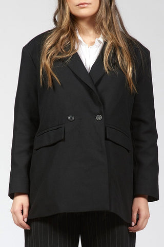 Solid - Colored Jacket with Belt - Baci Fashion