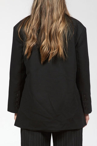 Solid - Colored Jacket with Belt - Baci Fashion