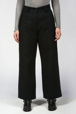 Solid - Colored Masculine - Cut Pants - Baci Fashion
