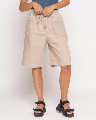 Spring Drawstring Bermuda Shorts - Baci Fashion