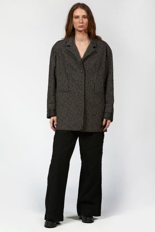 Striped Men - Style Nylon Back Jacket - Baci Fashion