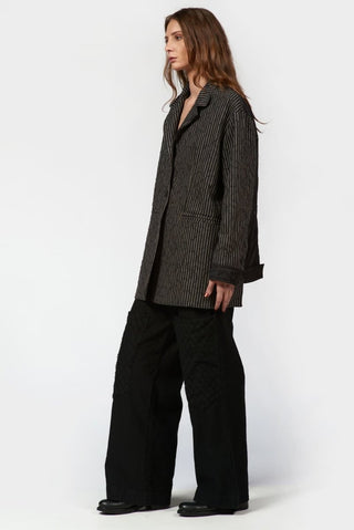 Striped Men - Style Nylon Back Jacket - Baci Fashion