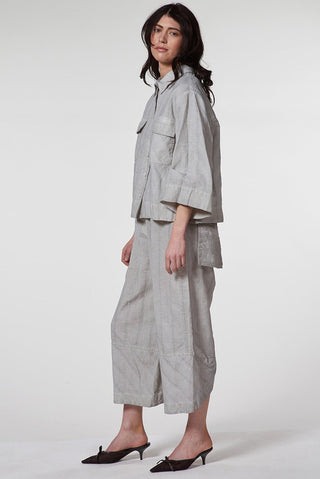 Striped Pants with Back Pockets - Baci Fashion
